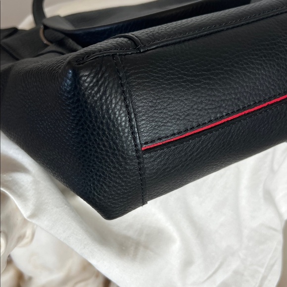 Hammitt Large Daniel Black Studded Leather Tote gunmetal - Picture 8 of 11